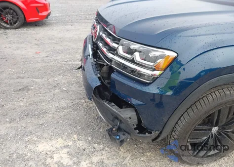 2018 Volkswagen Atlas 3.6L V6 Sel Premium из США, поврежденный, VIN 1V2NR2CA6JC581353